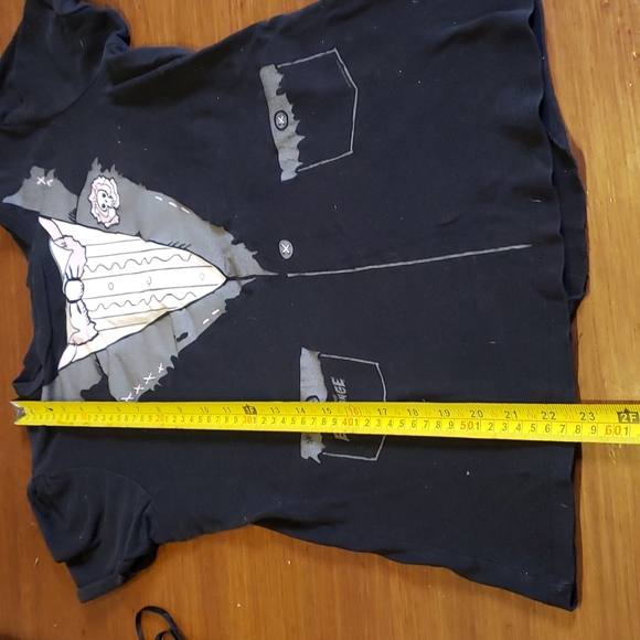 Vintage Emily The Strange Tuxedo top - Picture 3 of 6